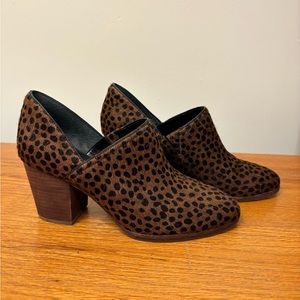 Gianni Bini Brown and Black Heeled Boots